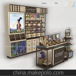 铁艺化妆品展柜 艺术与实用的完美融合